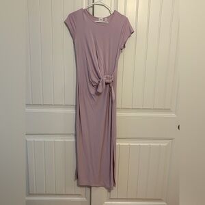 Aritzia Wilfred Fortune Maxi lilac dress size Medium